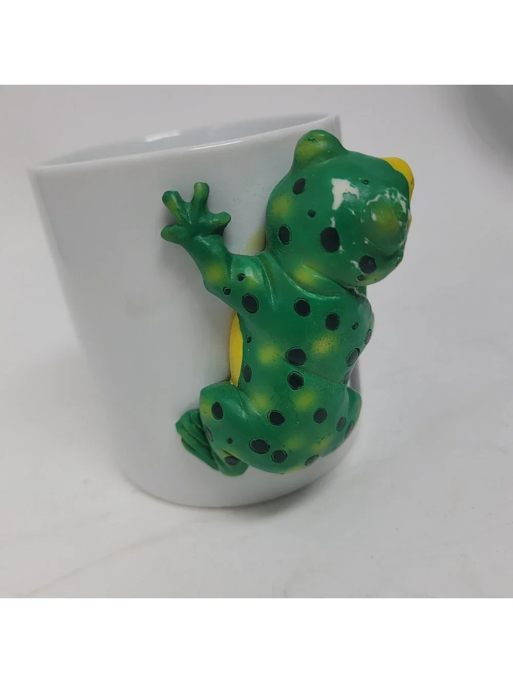 Tall Tales Stone Mountain Park Georgia Souvenir Mug 3D Frog Figure Coffee Cup